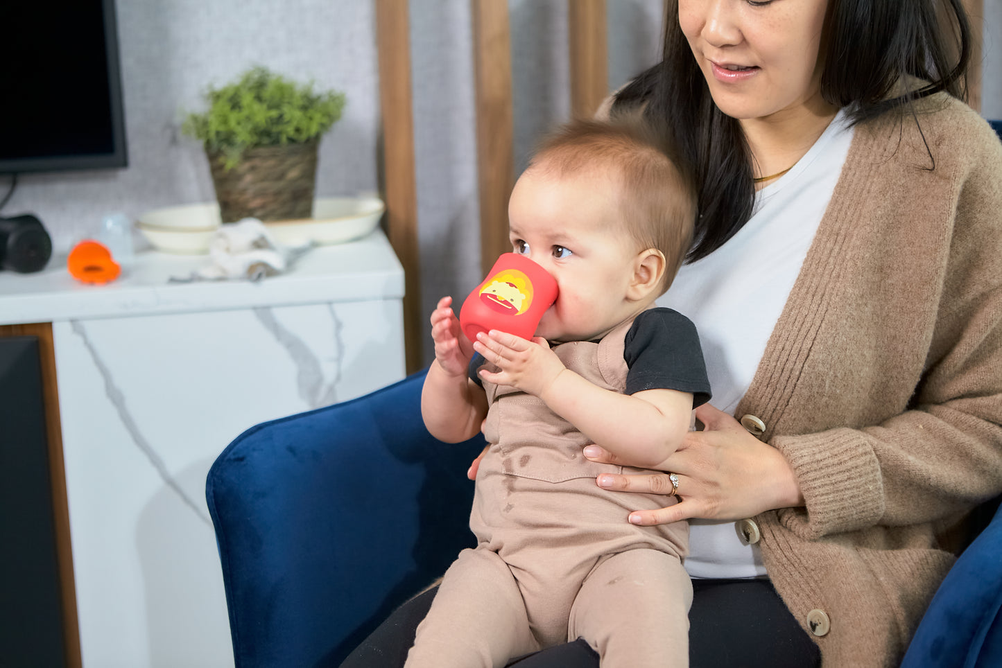 Baby Training Cup - Red