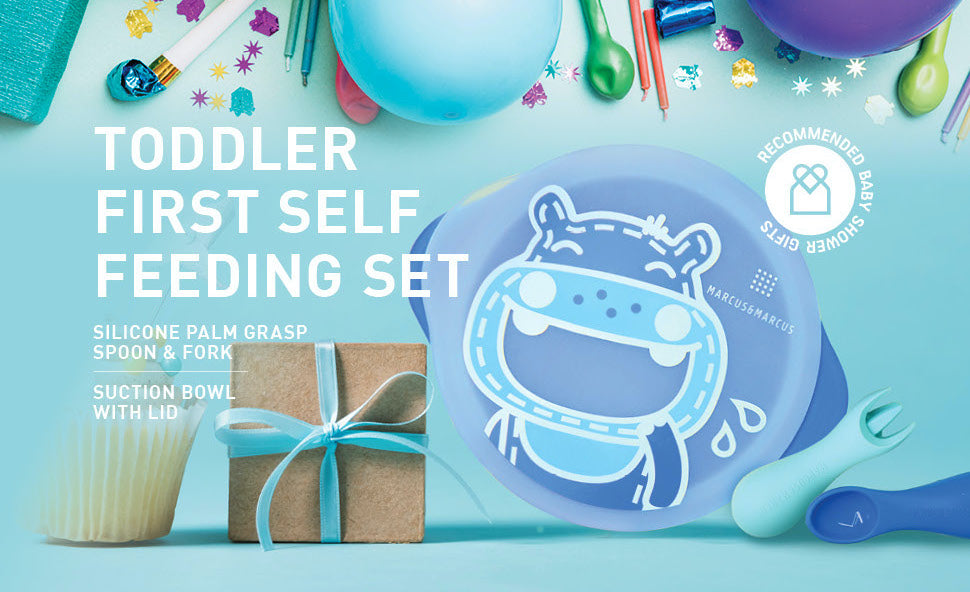 Toddler First Self Feeding Set - Yellow