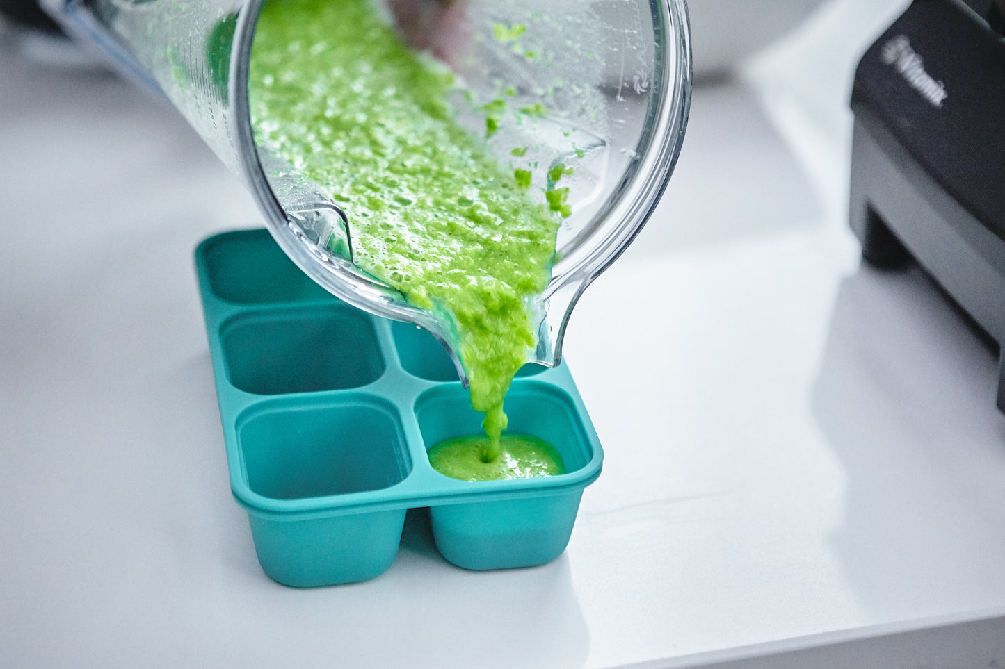 Food Cube Tray- Green