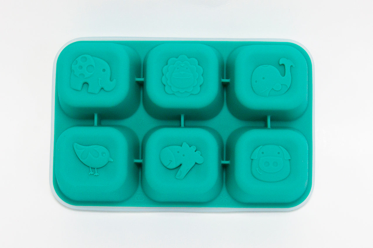 Food Cube Tray- Green