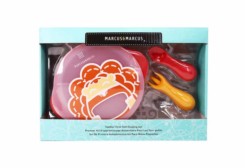 Toddler First Self Feeding Set - Red