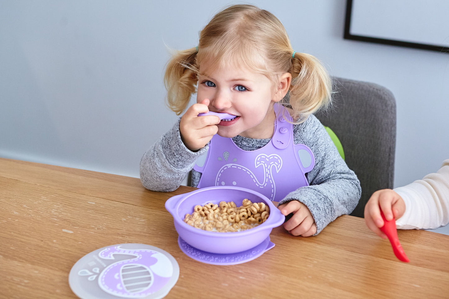 Suction Bowl with Lid - Willo