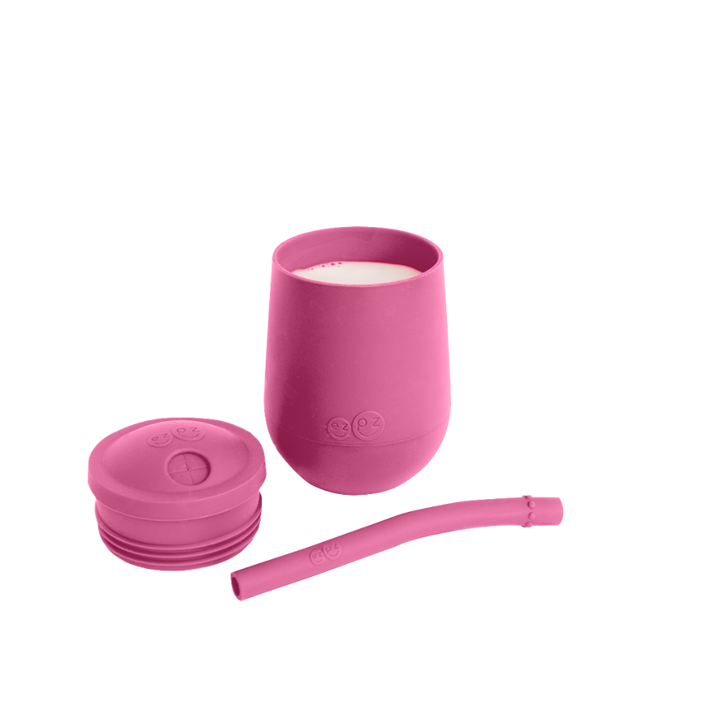 Mini Cup + Straw Training System - Pink