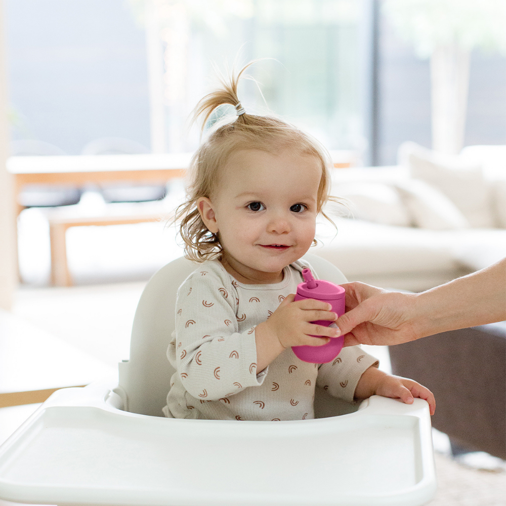 Mini Cup + Straw Training System - Pink