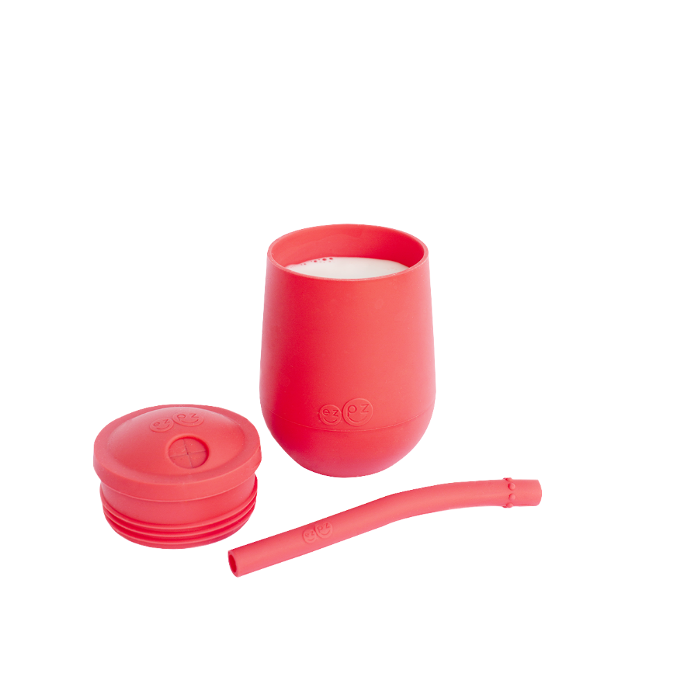 Mini Cup + Straw Training System - Coral