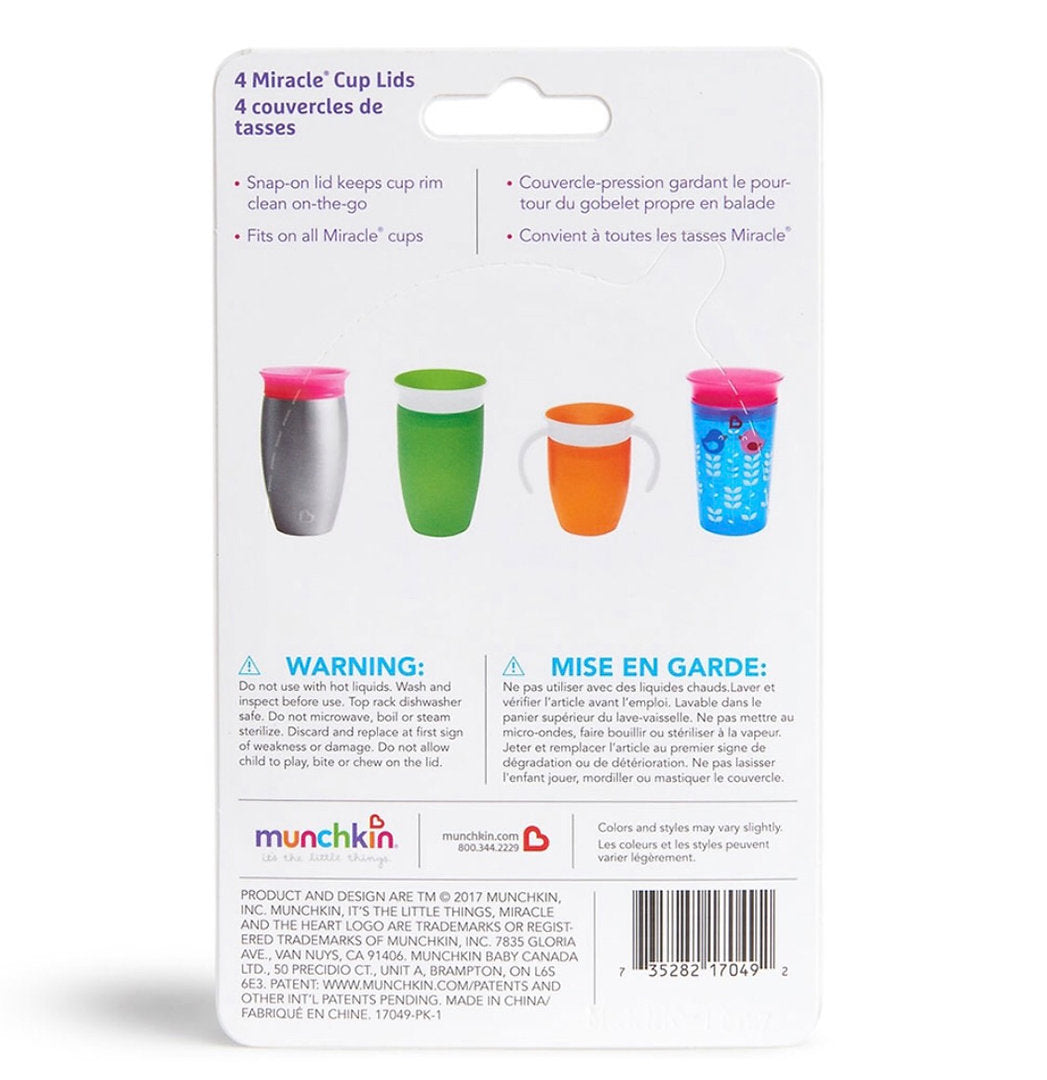 Miracle Cup Lids - 4 Pack