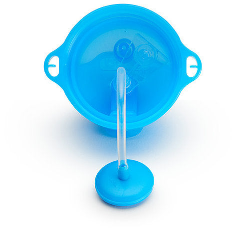 Any Angle Click Lock Weighted Straw Trainer Cup 10oz - Blue