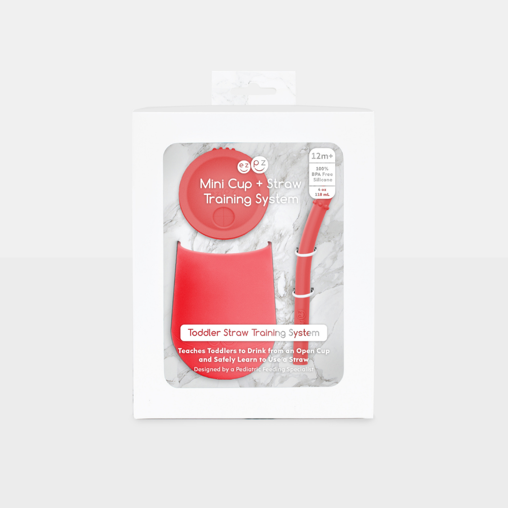 Mini Cup + Straw Training System - Coral