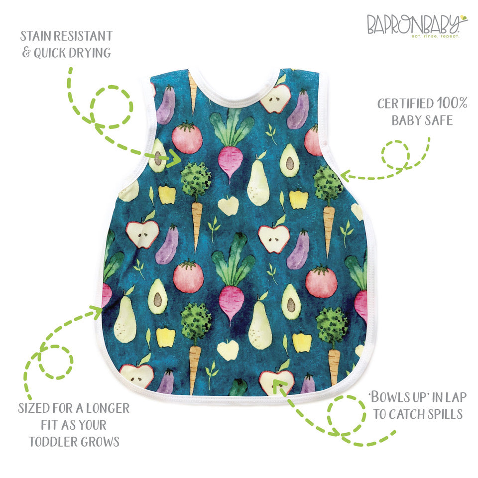 Rainbow Watercolour Floral Bapron