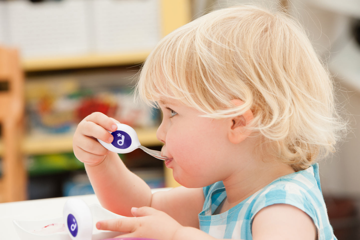 2 Pcs Childern Cutlery - Purple