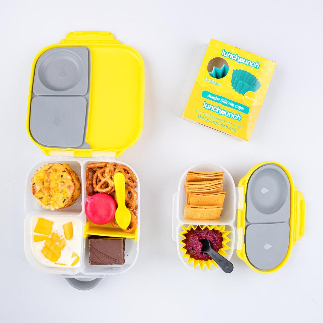 Silicone Cups Set - Yellow