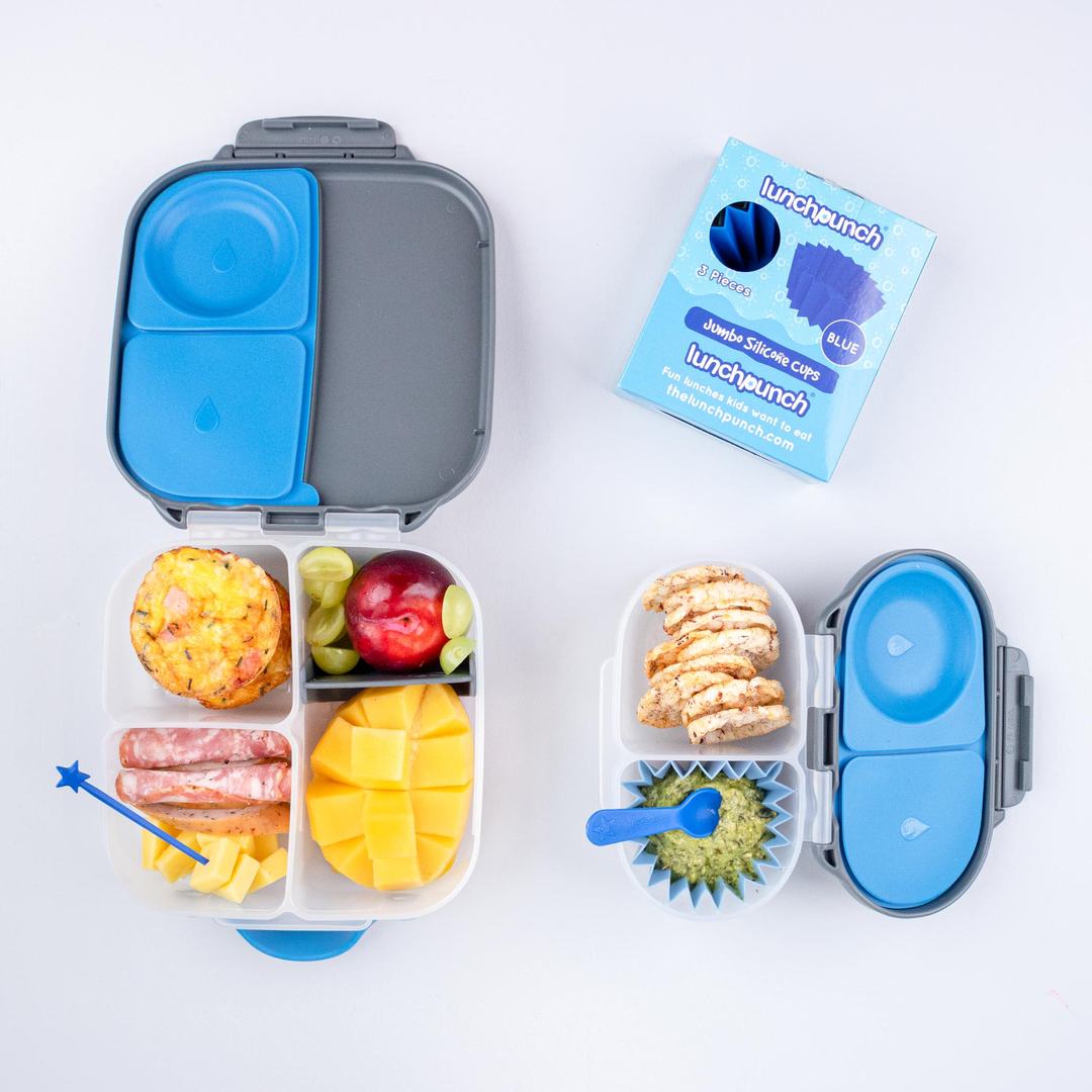 Silicone Cups Set - Blue