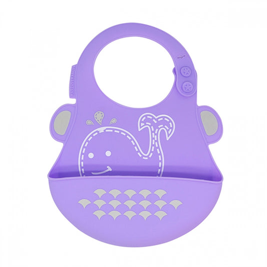 Baby Bib - Purple