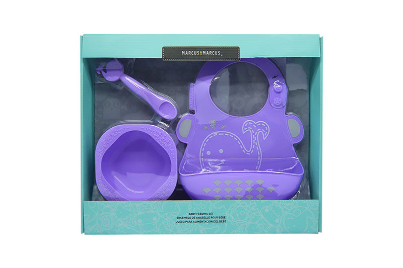 Baby Feeding Set - Purple