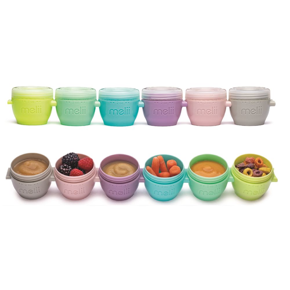 2oz Snap & Go Pods - 6 Freezer & Snack Container