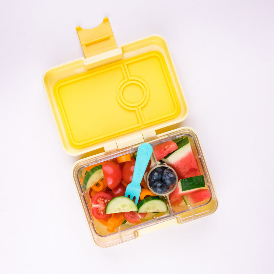 Fork & Spoon Set - Yellow
