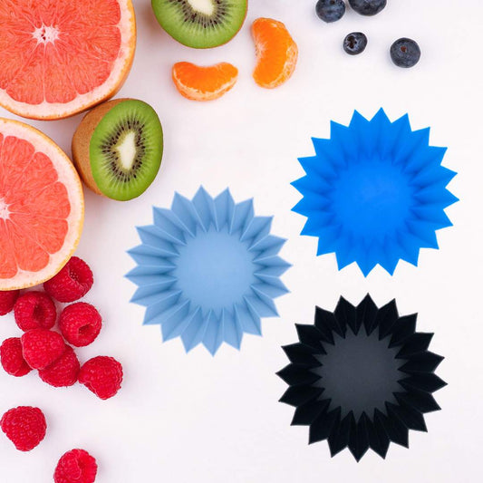 Silicone Cups Set - Blue