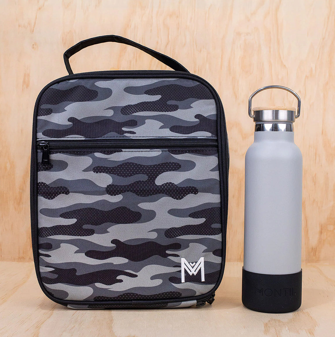 MontiiCo. Original Drink Bottle - Chrome