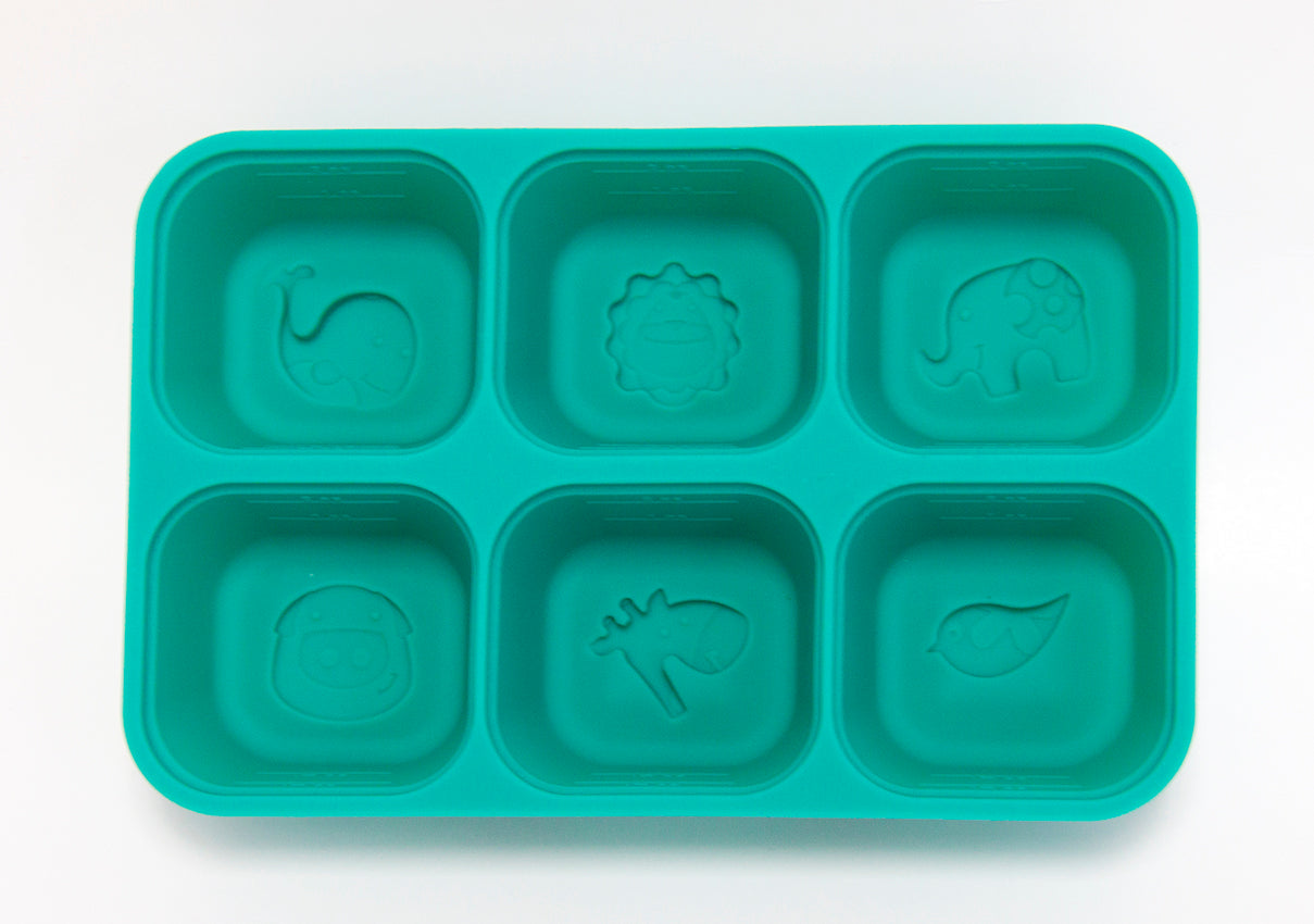 Food Cube Tray- Green