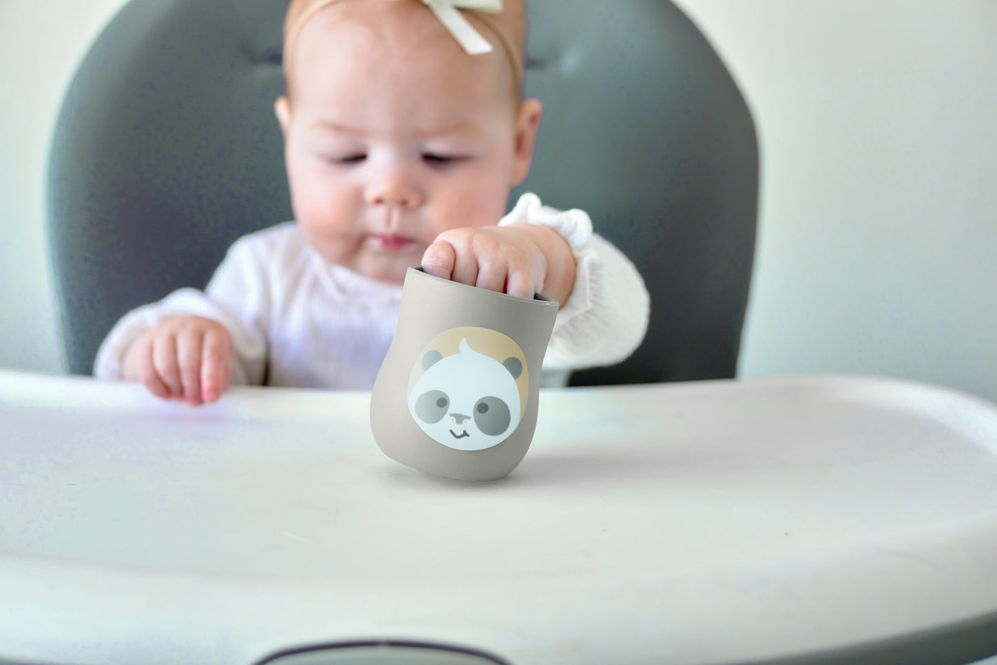 Baby Training Cup - Gray