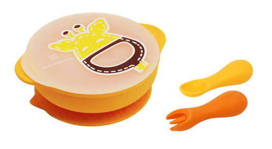 Toddler First Self Feeding Set - Yellow