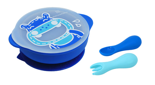 Toddler First Self Feeding Set - Blue