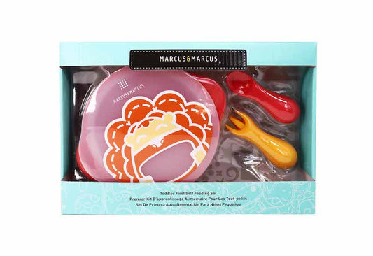 Toddler First Self Feeding Set - Red
