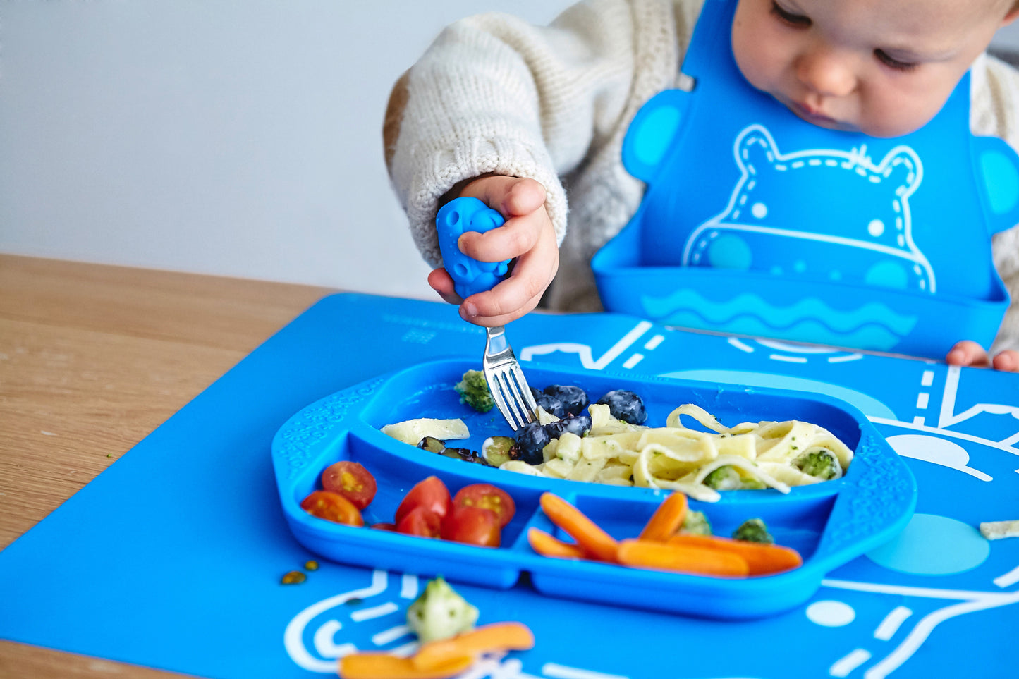 Toddler Mealtime Set - Blue