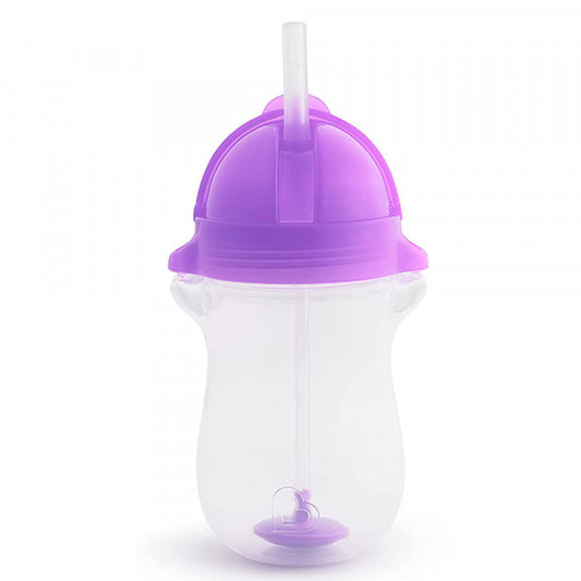 Any Angle Click Lock Weighted Straw Trainer Cup 10oz - purple