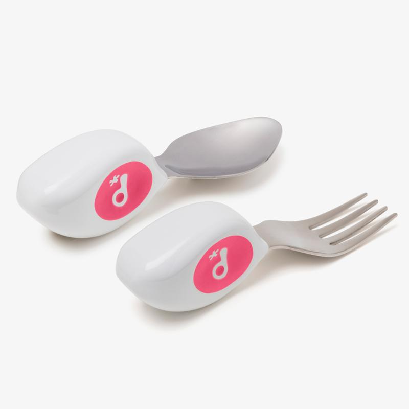2 Pcs Childern Cutlery - Pink