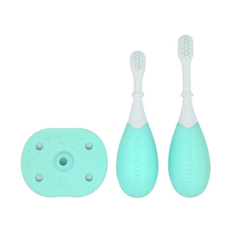 3-Stage Toothbrush Brush Set - Blue