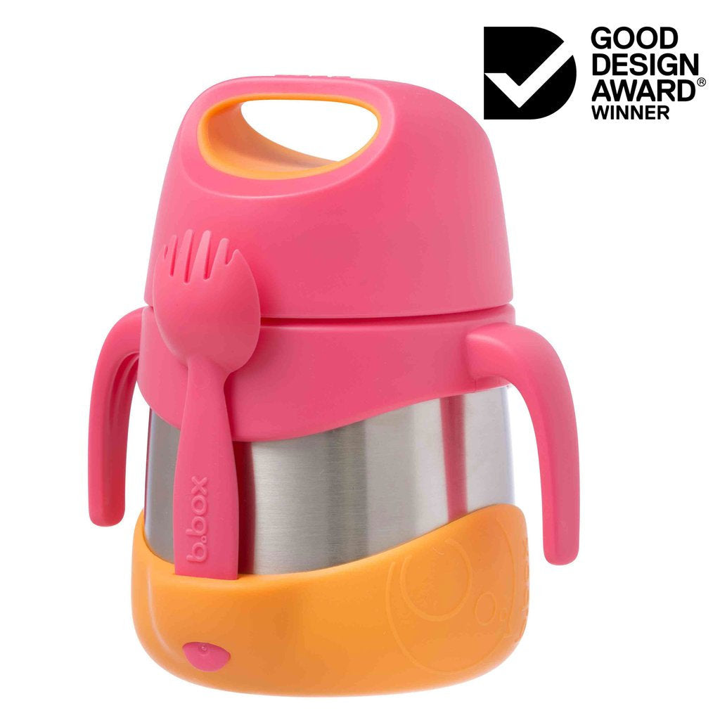 b.box Insulated Food Jar - Strawberry Shake