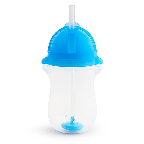 Any Angle Click Lock Weighted Straw Trainer Cup 10oz - Blue