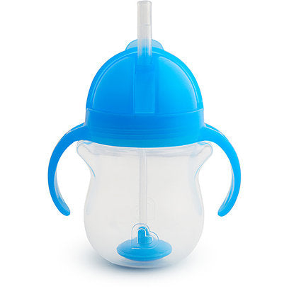 Any Angle Click Lock Weighted Straw Trainer Cup 7oz - Blue