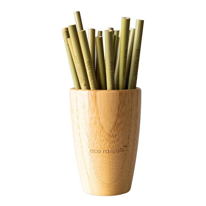 Reusuable Bamboo Straws - 5 pack