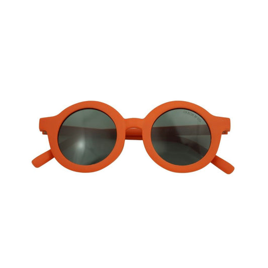 Sustainable Kids Sunglasses - Crimson