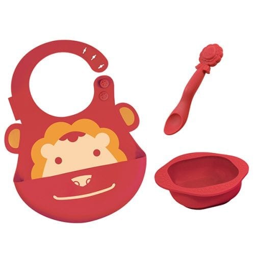 Baby Feeding Set - Red