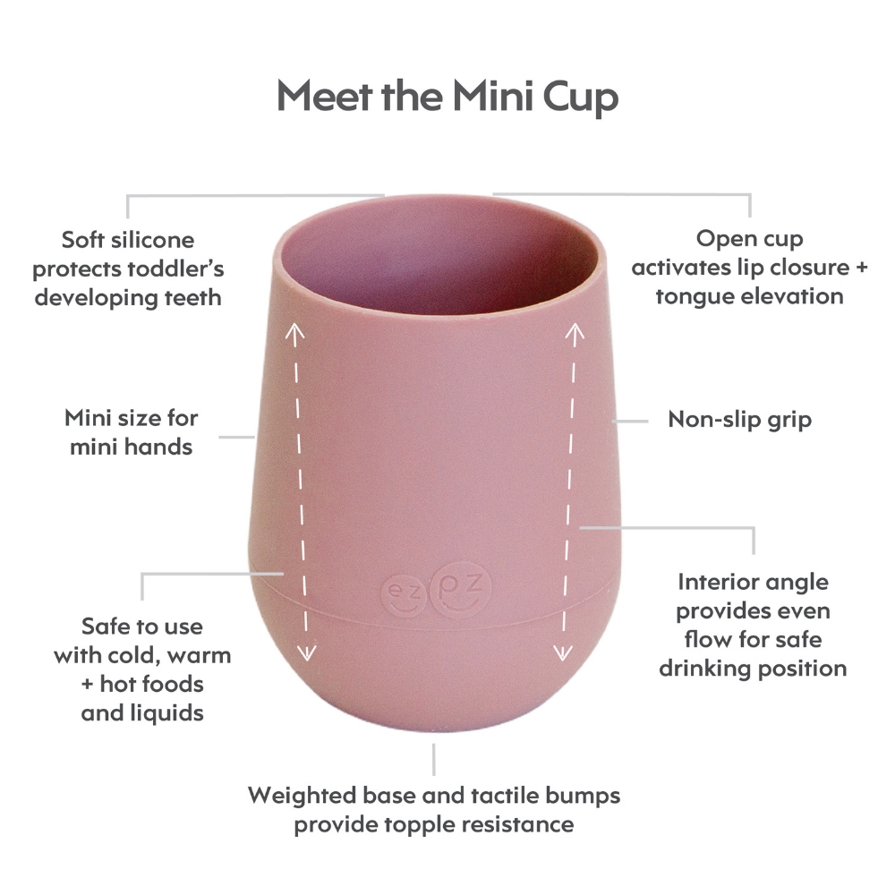 Mini Cup + Straw Training System - Coral