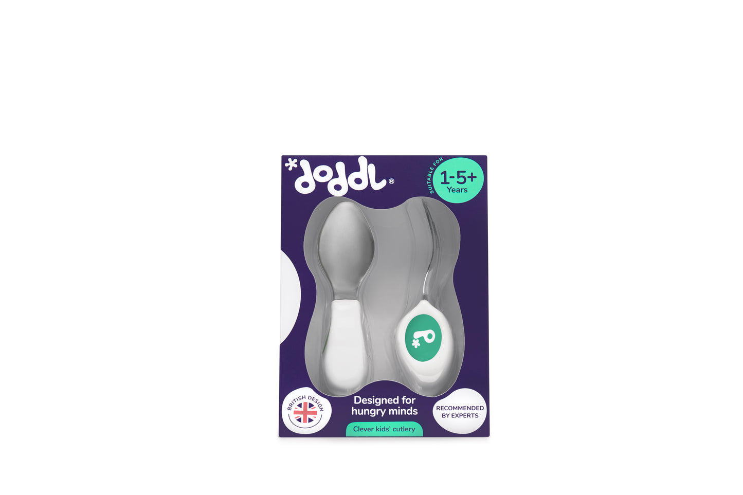 2 Pcs Childern Cutlery - Aqua