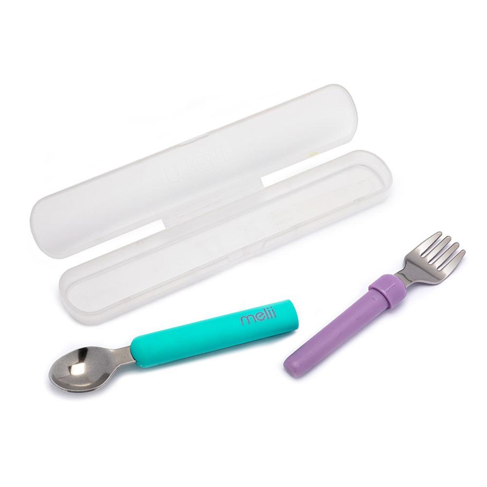 Spork On the Go - Blue & Purple - Damaged Case