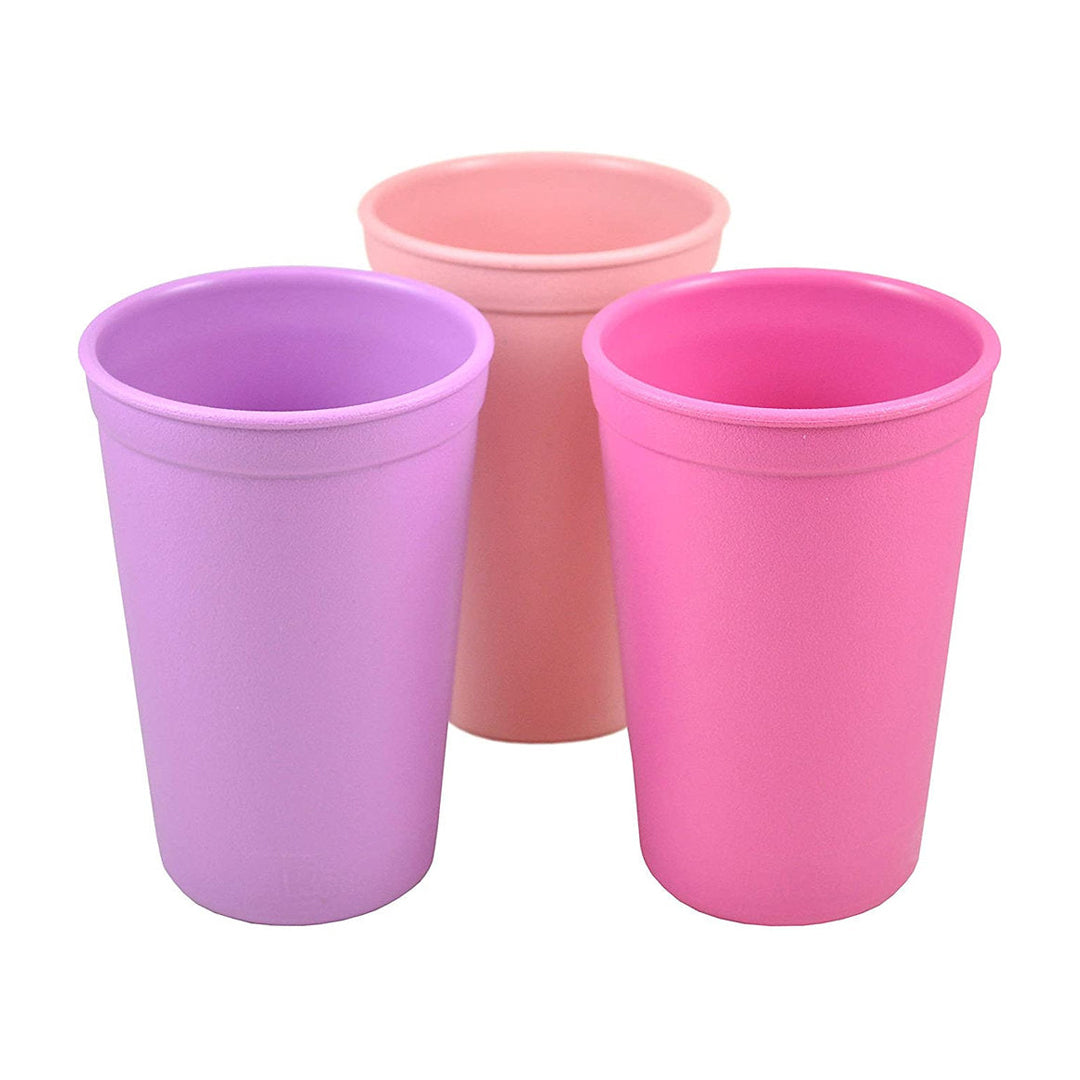 Re-Play Drinking Cups, 10oz - Purple, Blush Pink and Pink