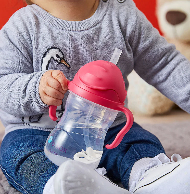 b.box Sippy Cup -  Pink Pomegranate